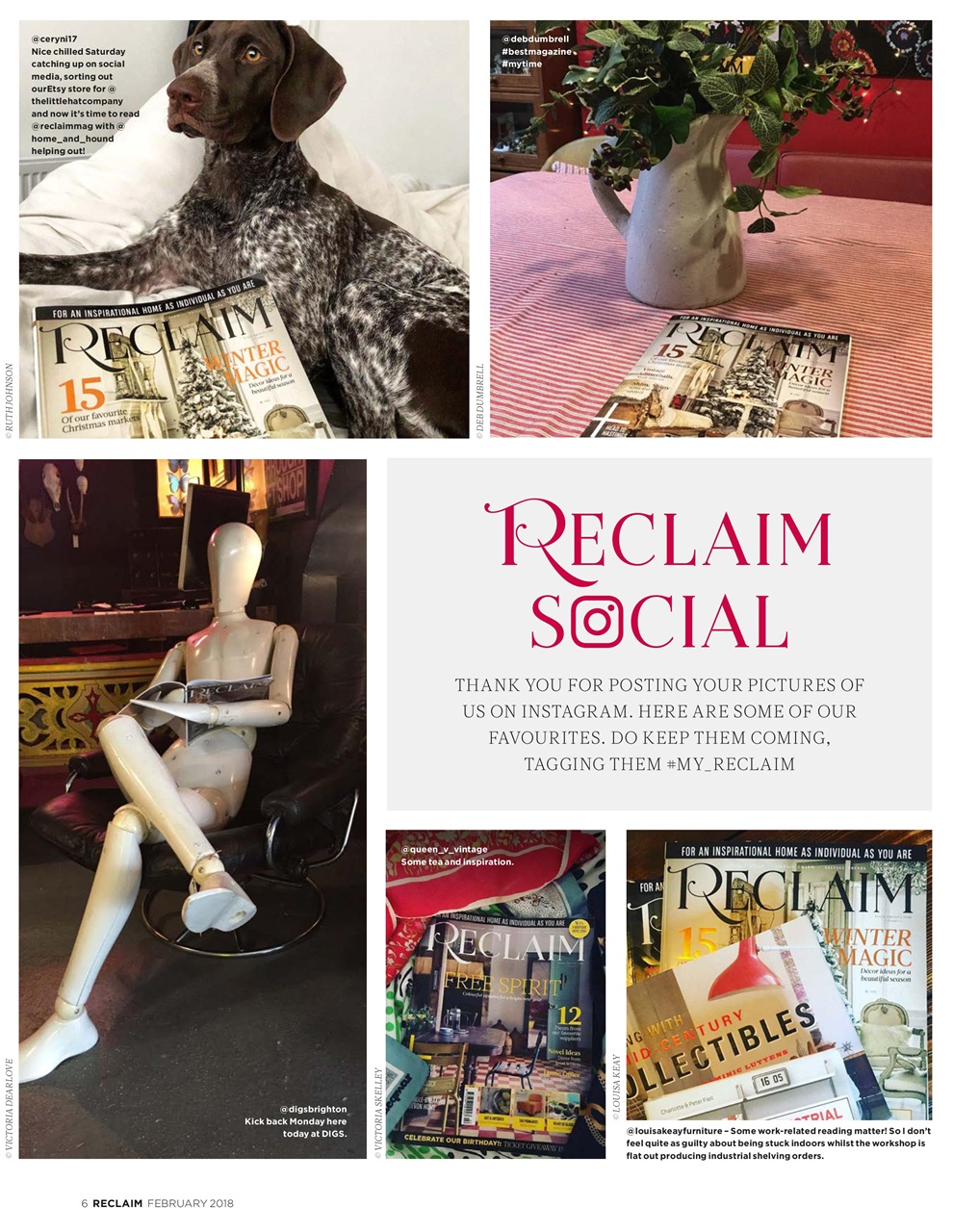 Reclaim Preview Pages