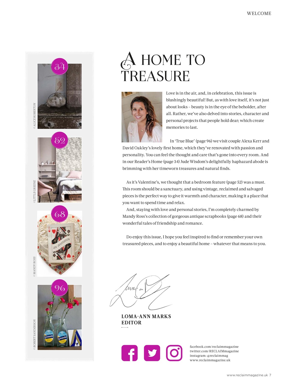 Reclaim Preview Pages