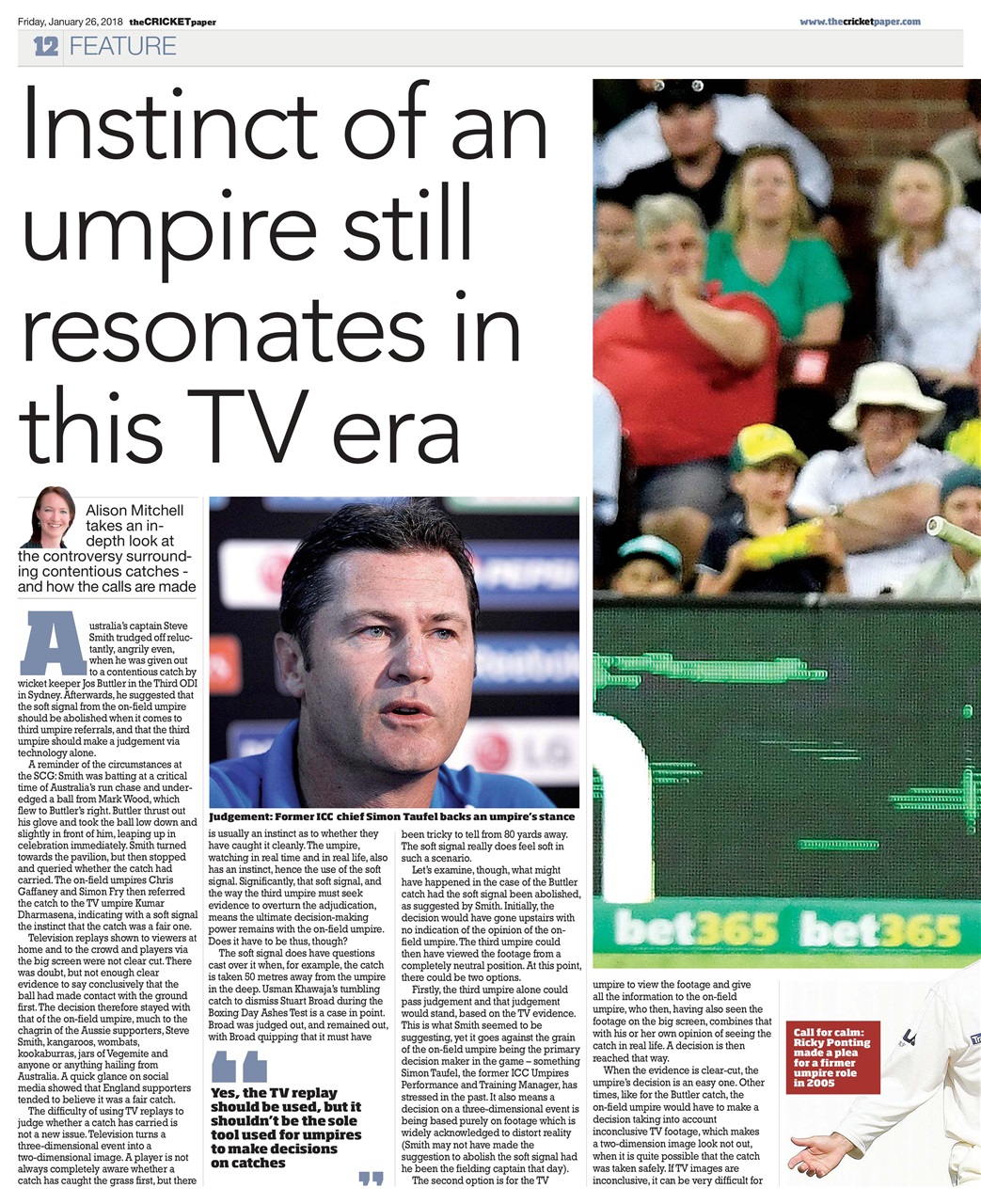 The Cricket Paper Preview Pages