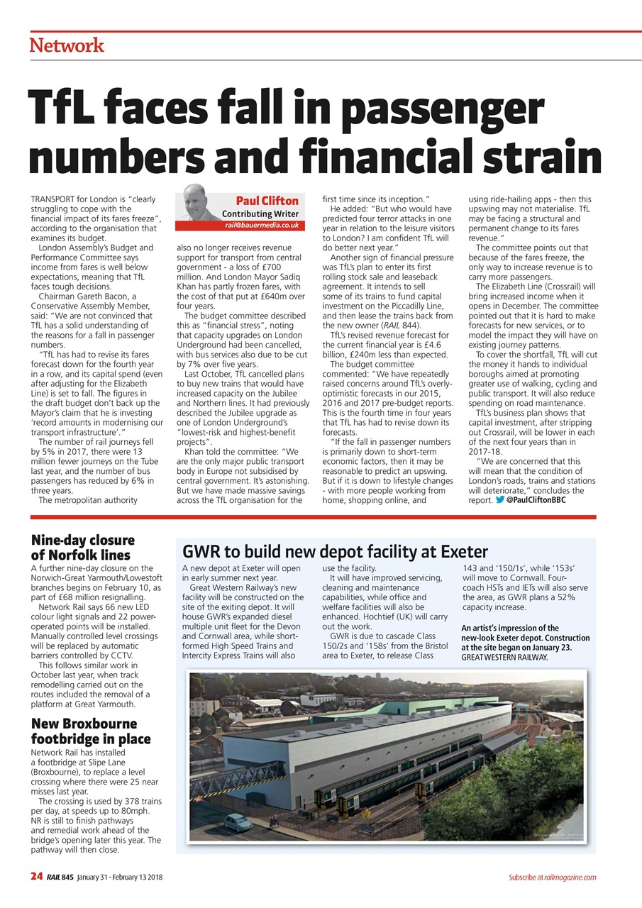 Rail Preview Pages
