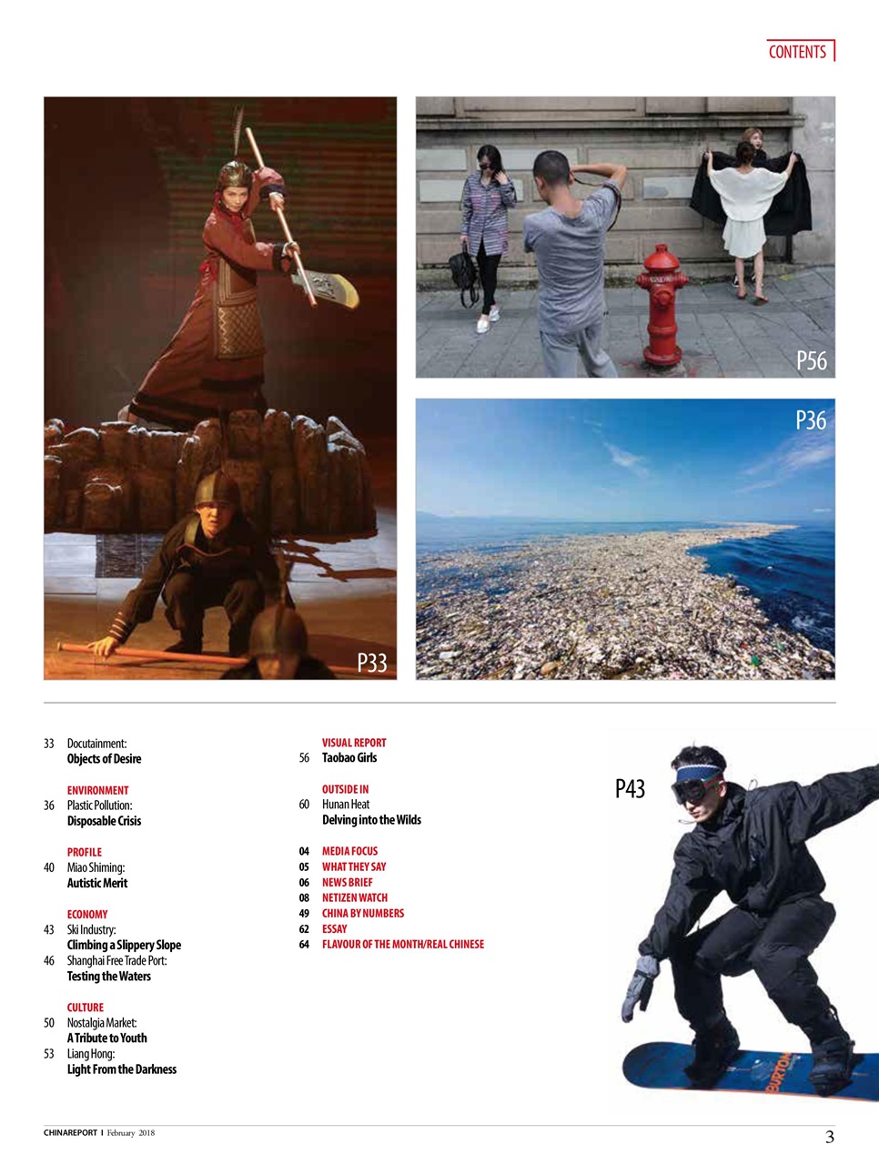 China Report Preview Pages