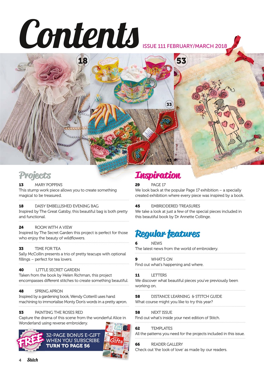 Stitch magazine Preview Pages