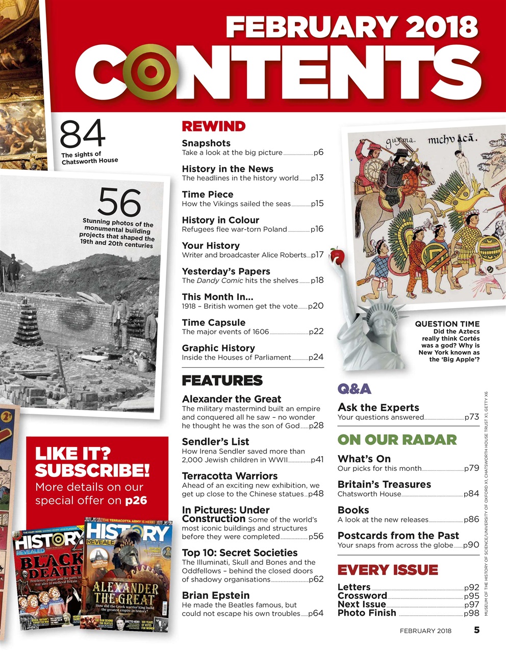 BBC History Revealed Magazine Preview Pages