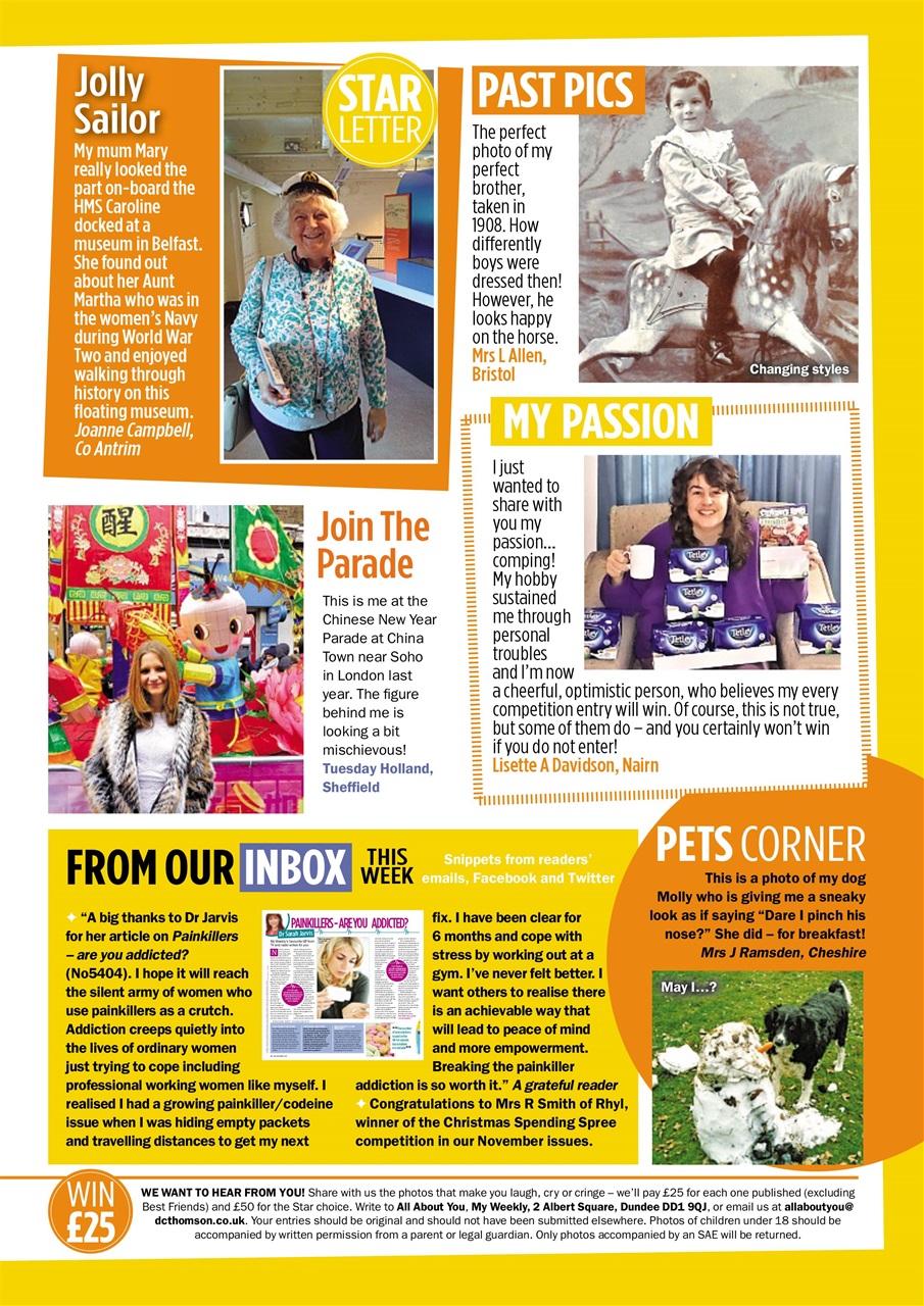 My Weekly Preview Pages