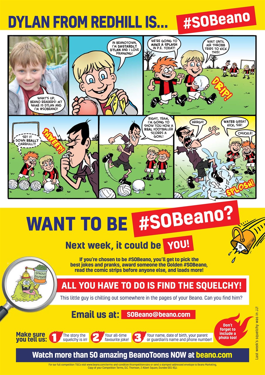 Beano Preview Pages