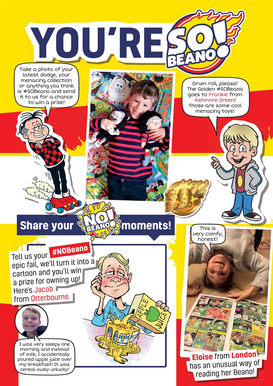 Beano Preview Pages