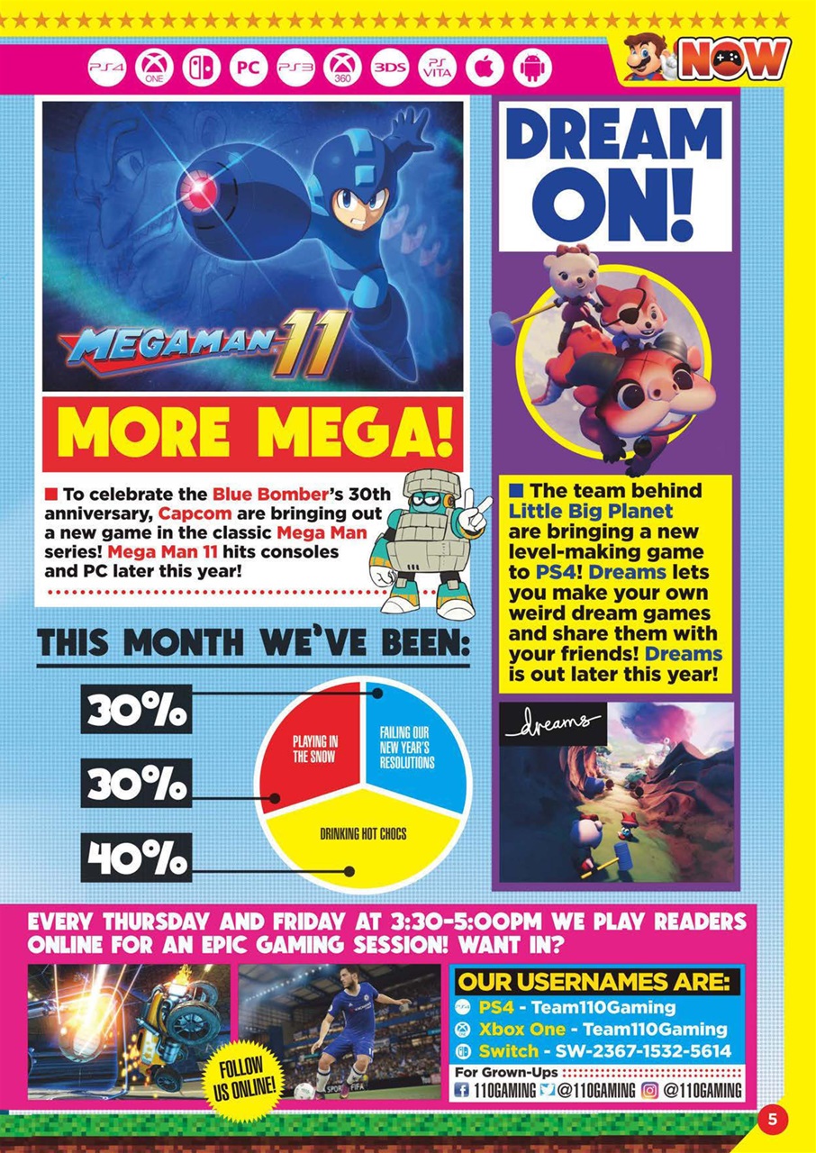 110% Gaming Preview Pages