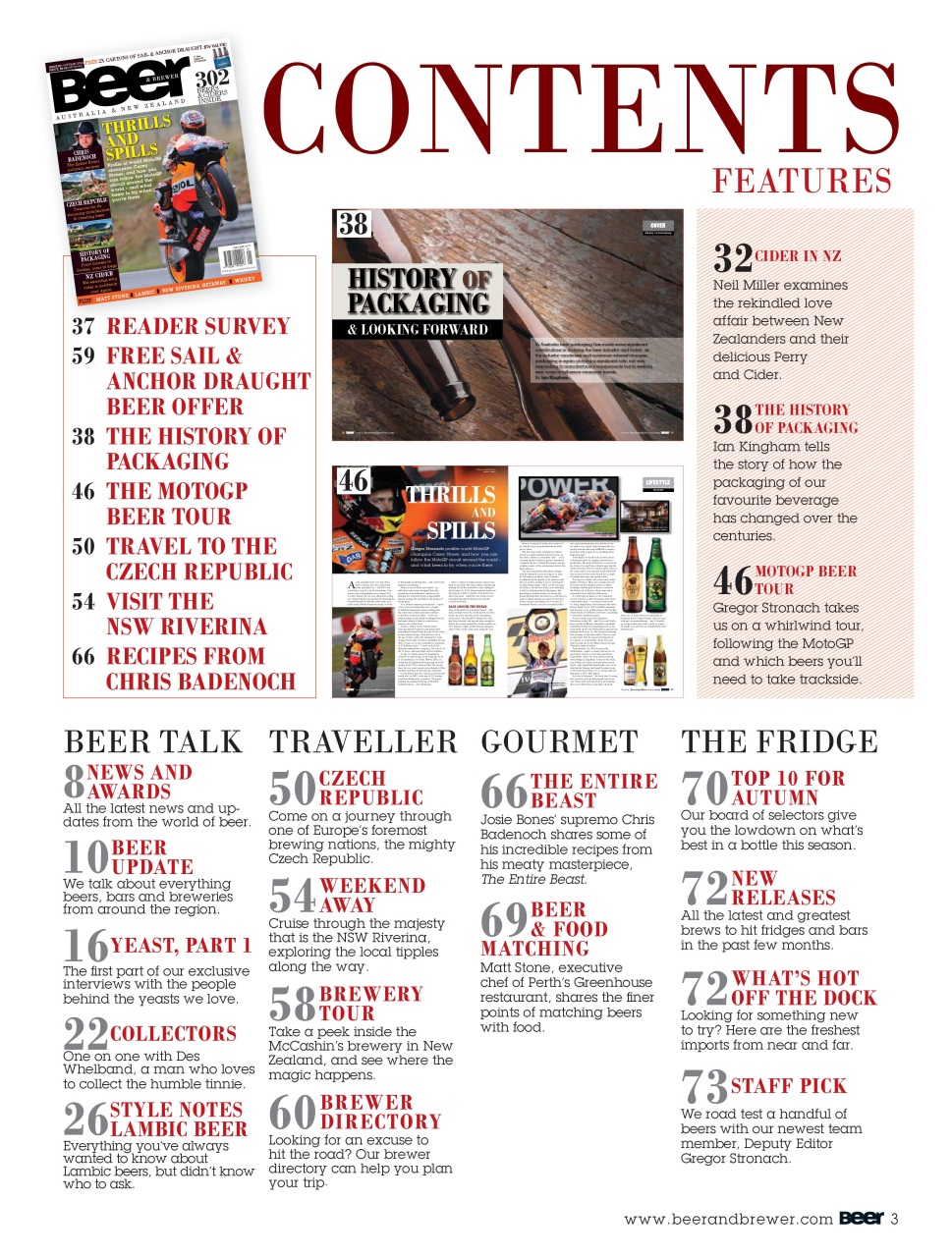 Beer and Brewer Preview Pages