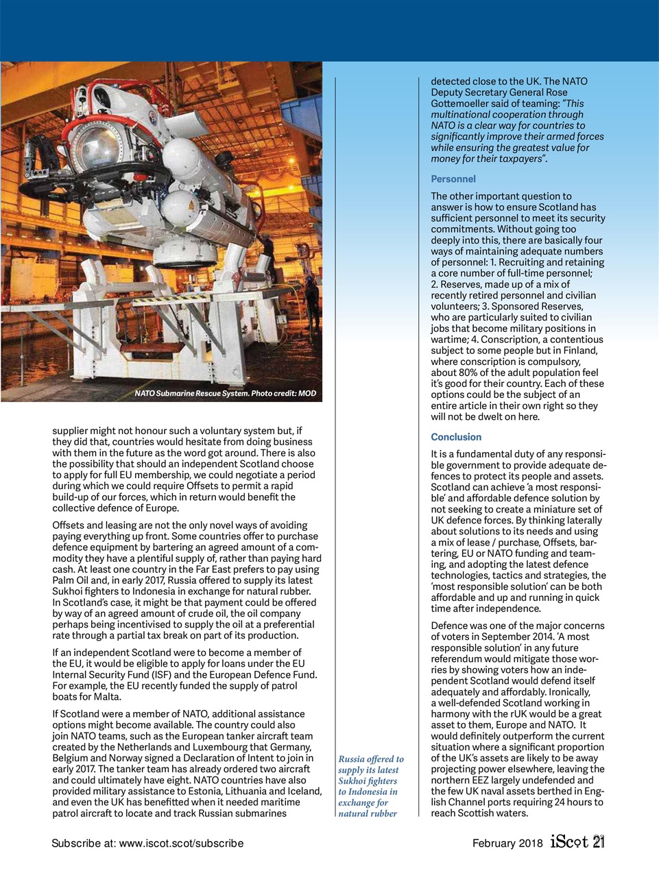 iScot Magazine Preview Pages