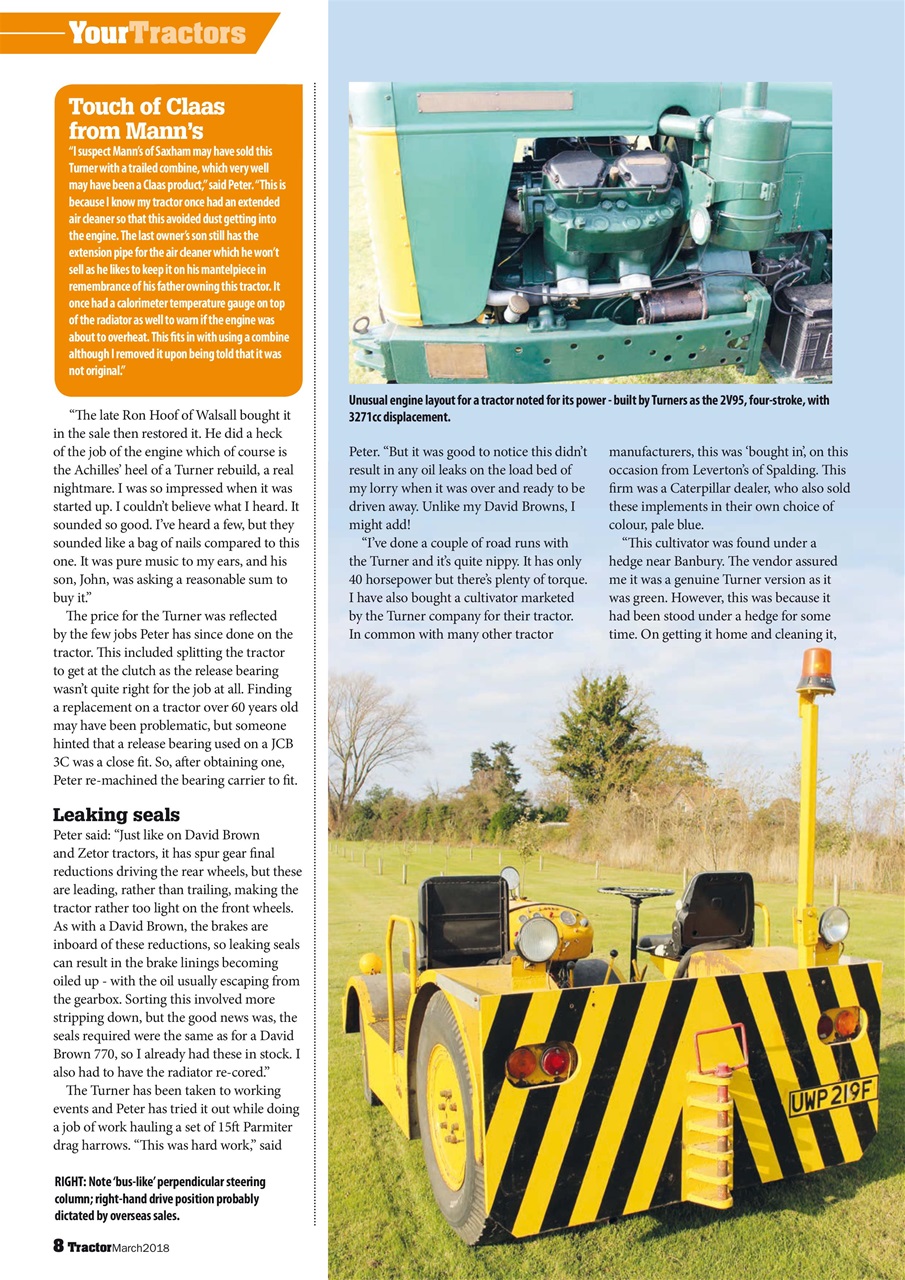 Tractor & Farming Heritage Magazine Preview Pages