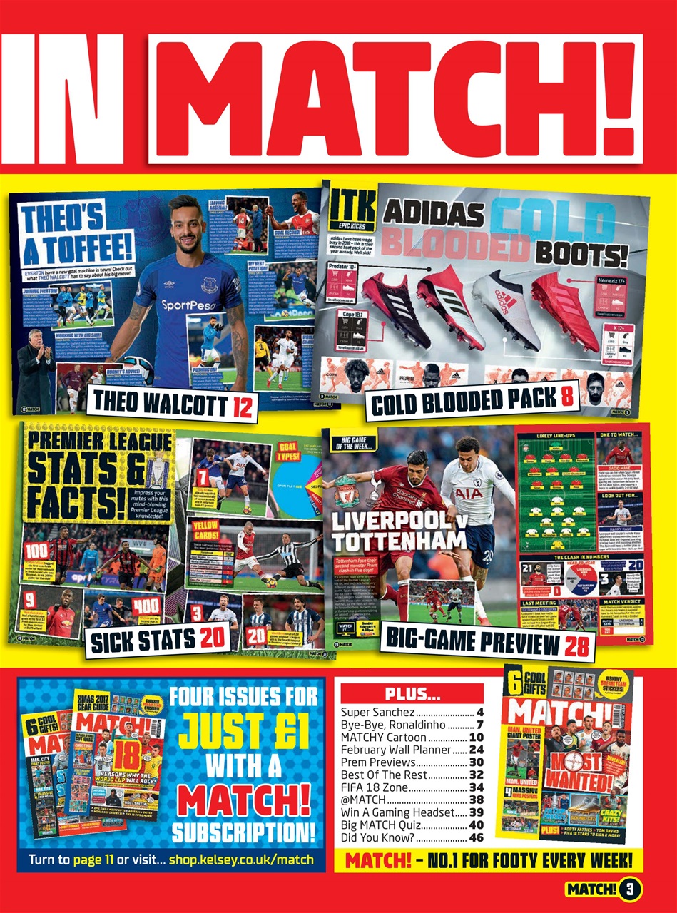 Match Preview Pages