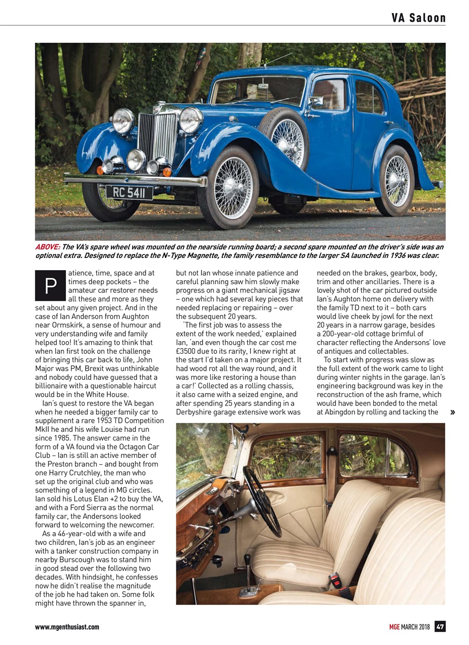 MG Enthusiast Preview Pages