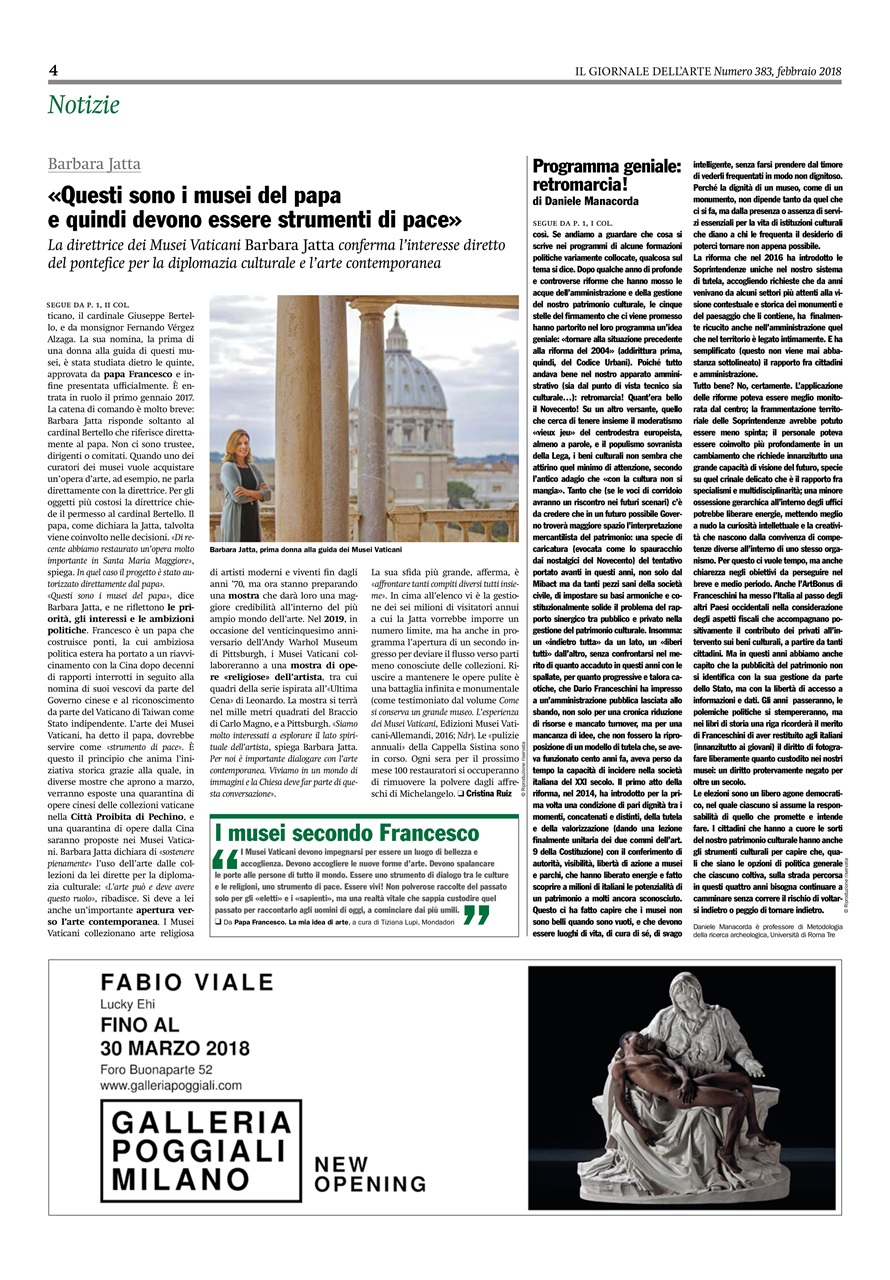 Il Giornale Dell’Arte Preview Pages