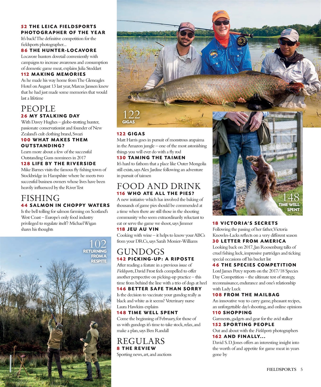 Fieldsports Journal Preview Pages