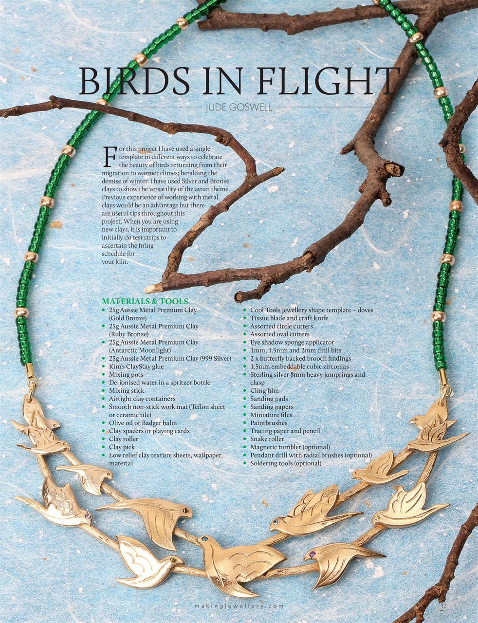 Making Jewellery Preview Pages