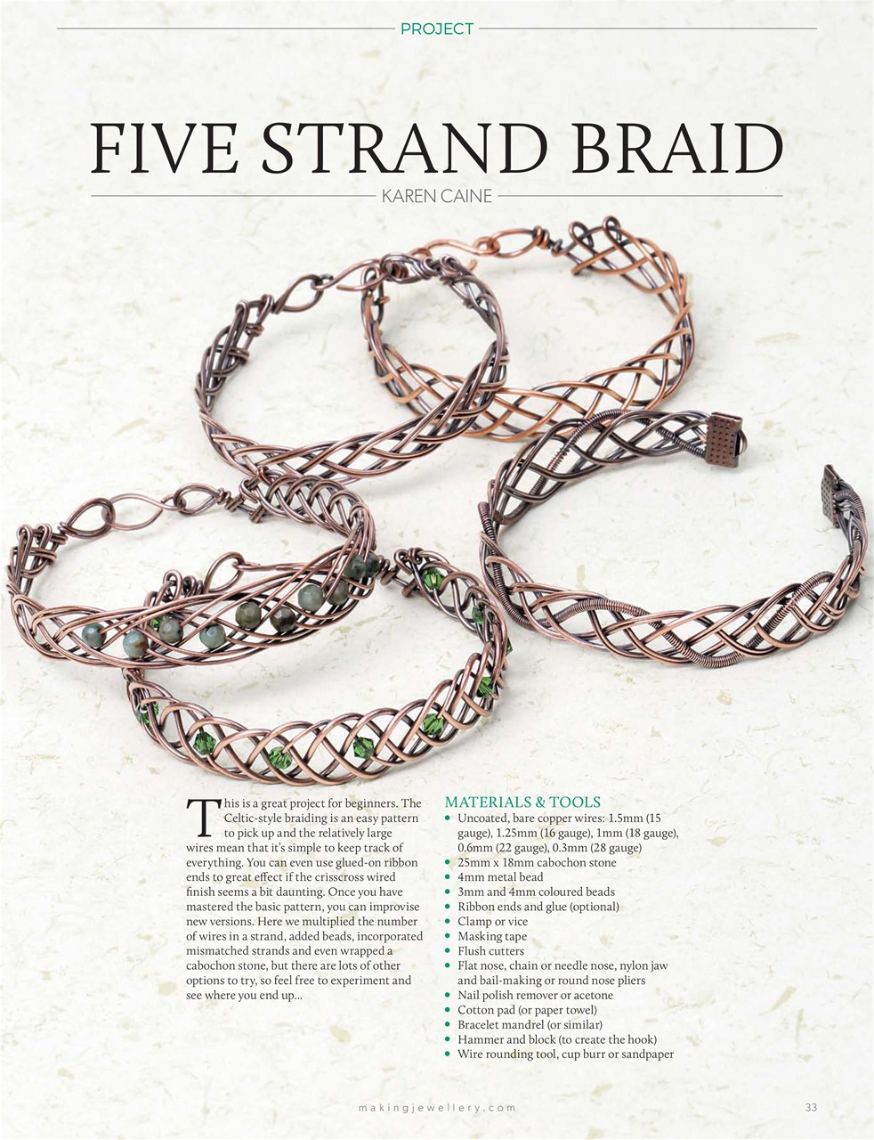 Making Jewellery Preview Pages