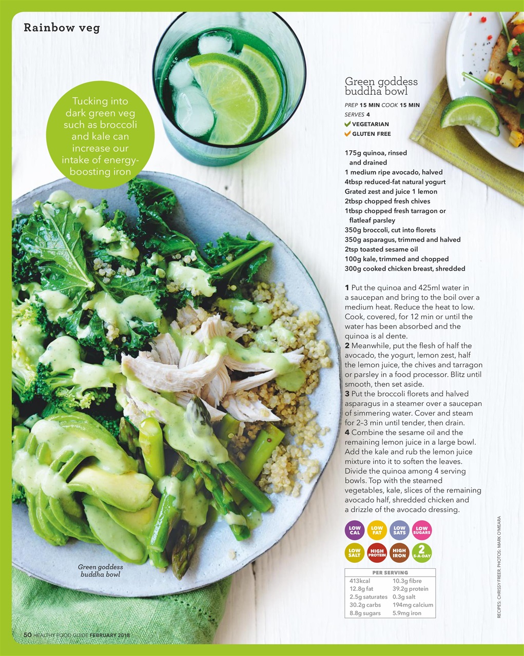 Healthy Food Guide Preview Pages