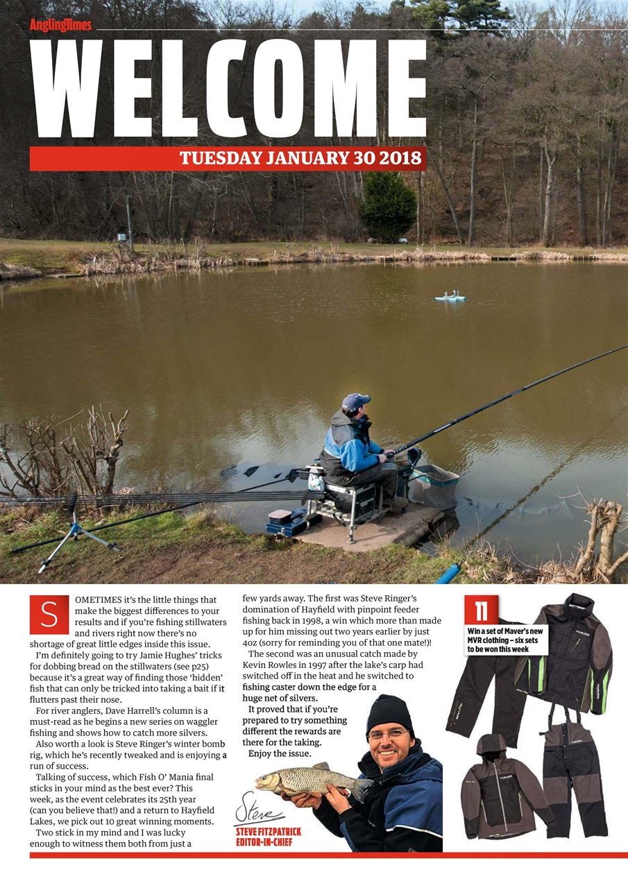Angling Times Preview Pages