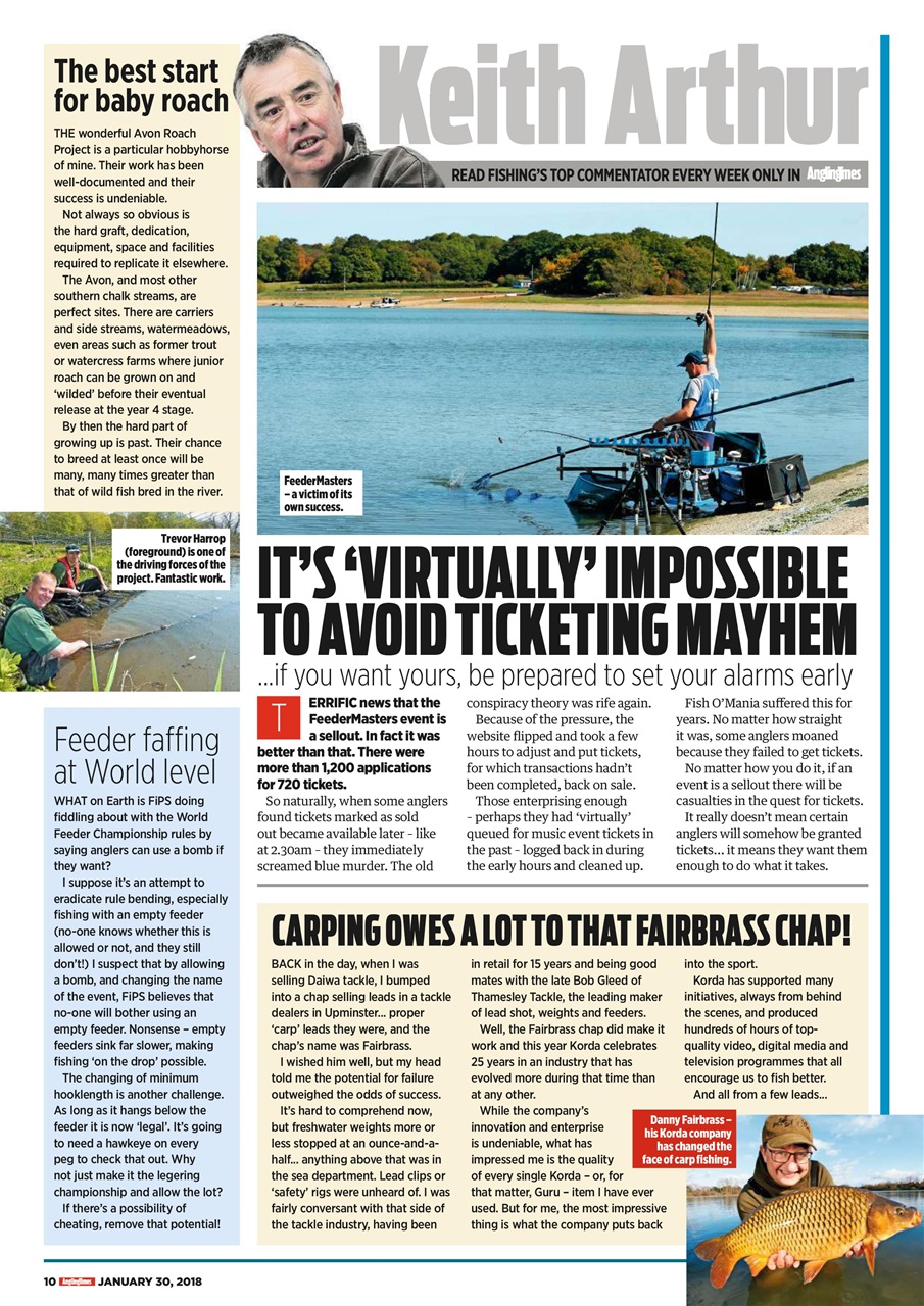 Angling Times Preview Pages