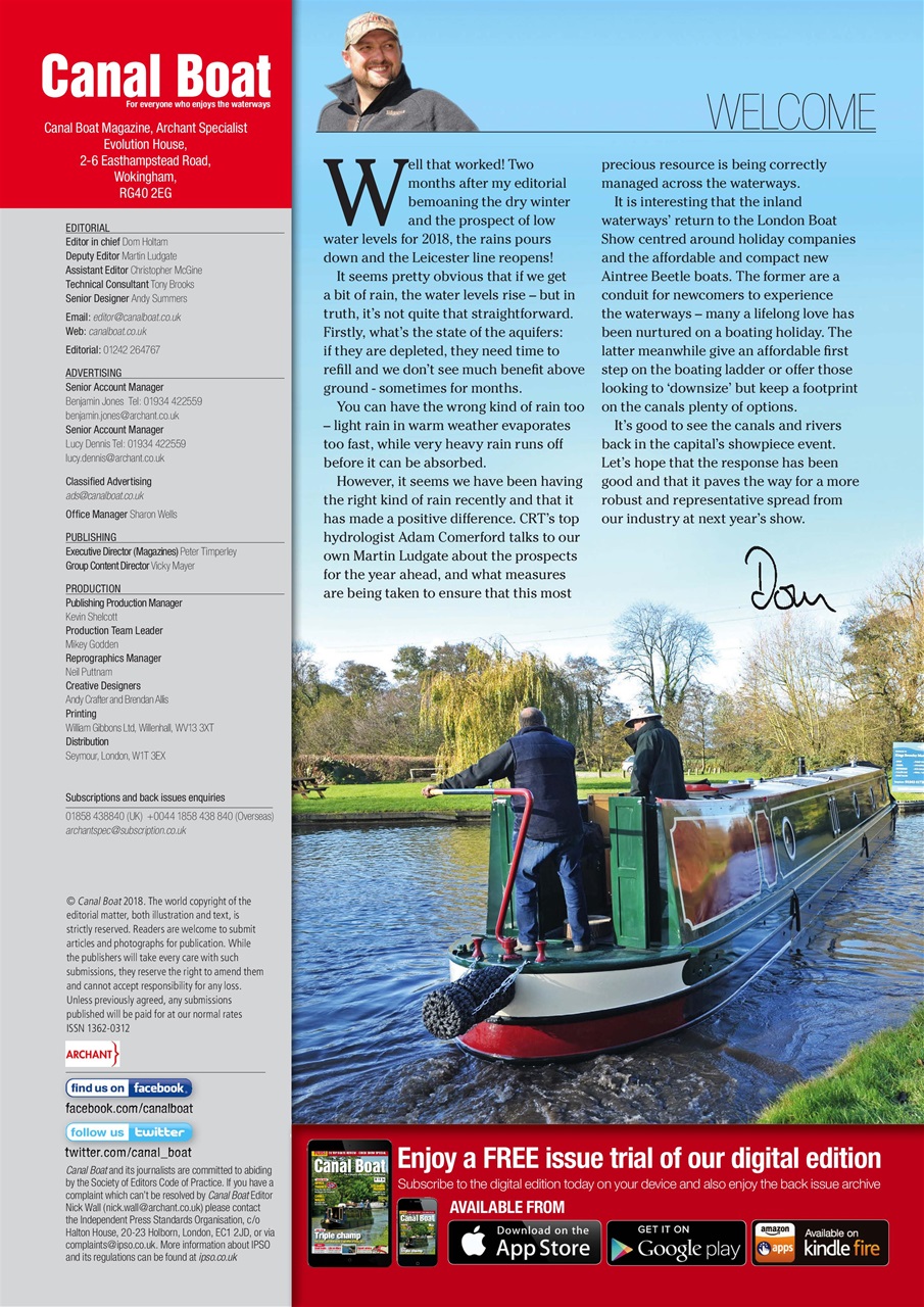 Canal Boat Preview Pages