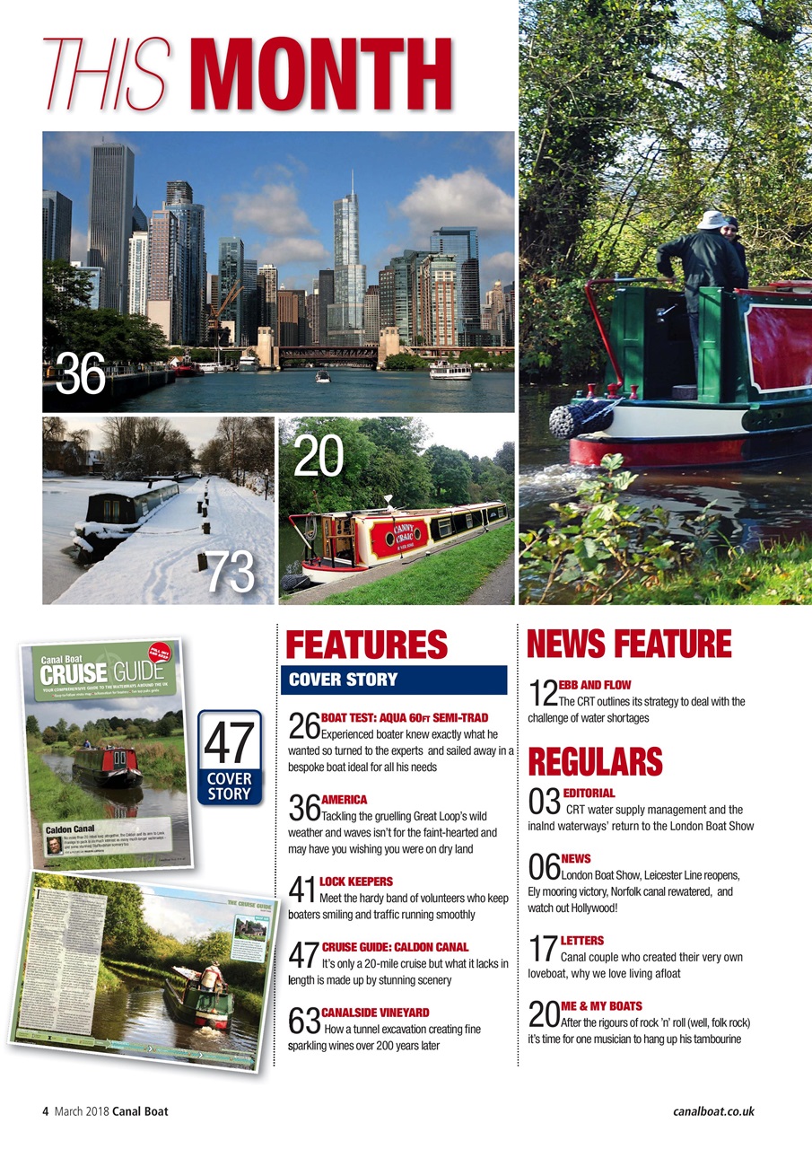 Canal Boat Preview Pages