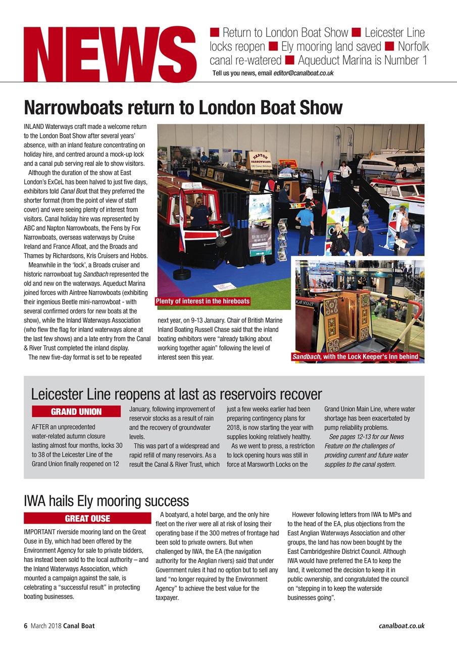 Canal Boat Preview Pages