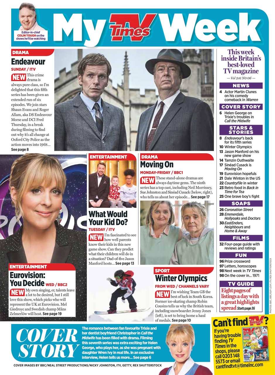 TV Times Preview Pages
