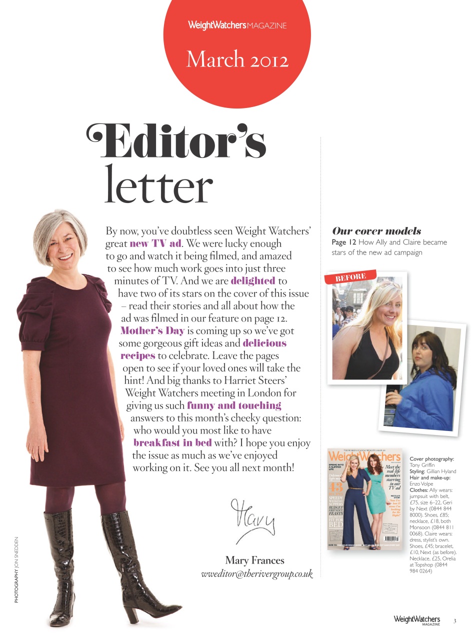 WW Magazine UK Preview Pages