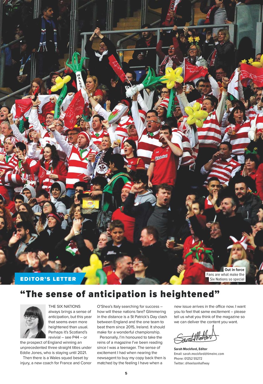 Rugby World Preview Pages