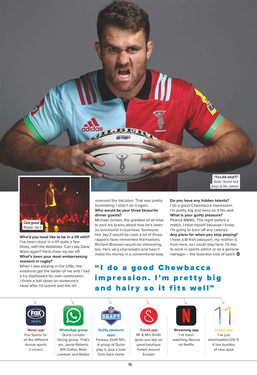 Rugby World Preview Pages