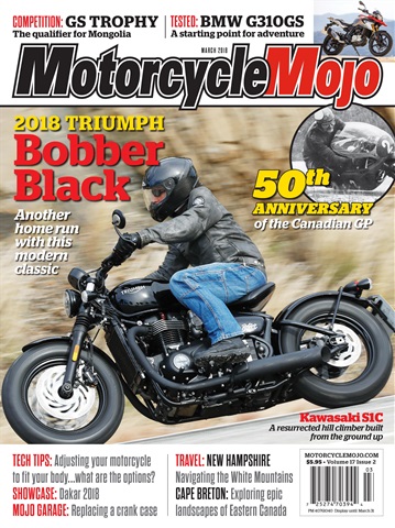 Motorcycle Mojo issue Mar-18