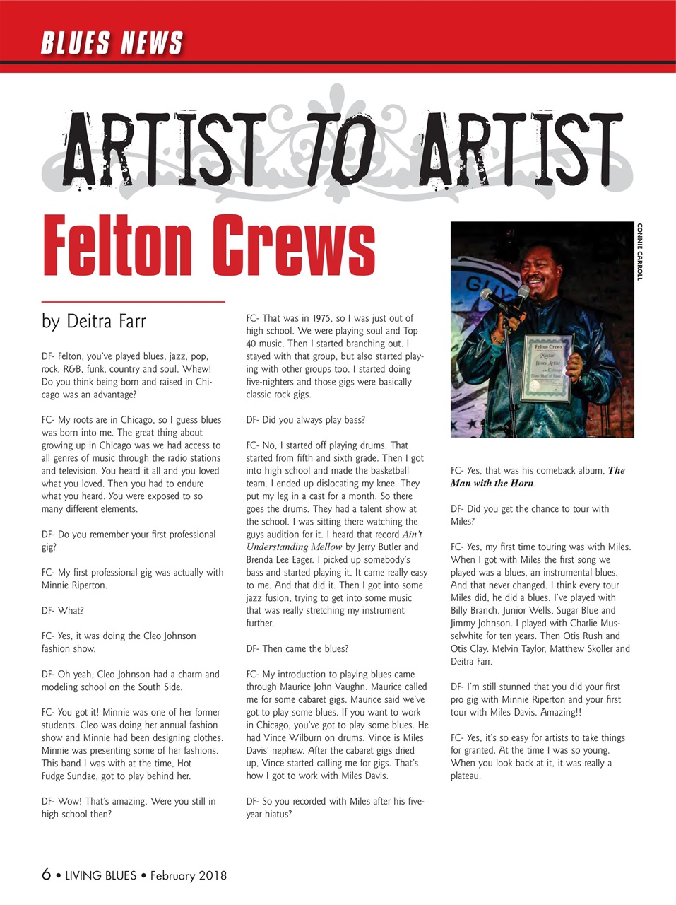 Living Blues Preview Pages