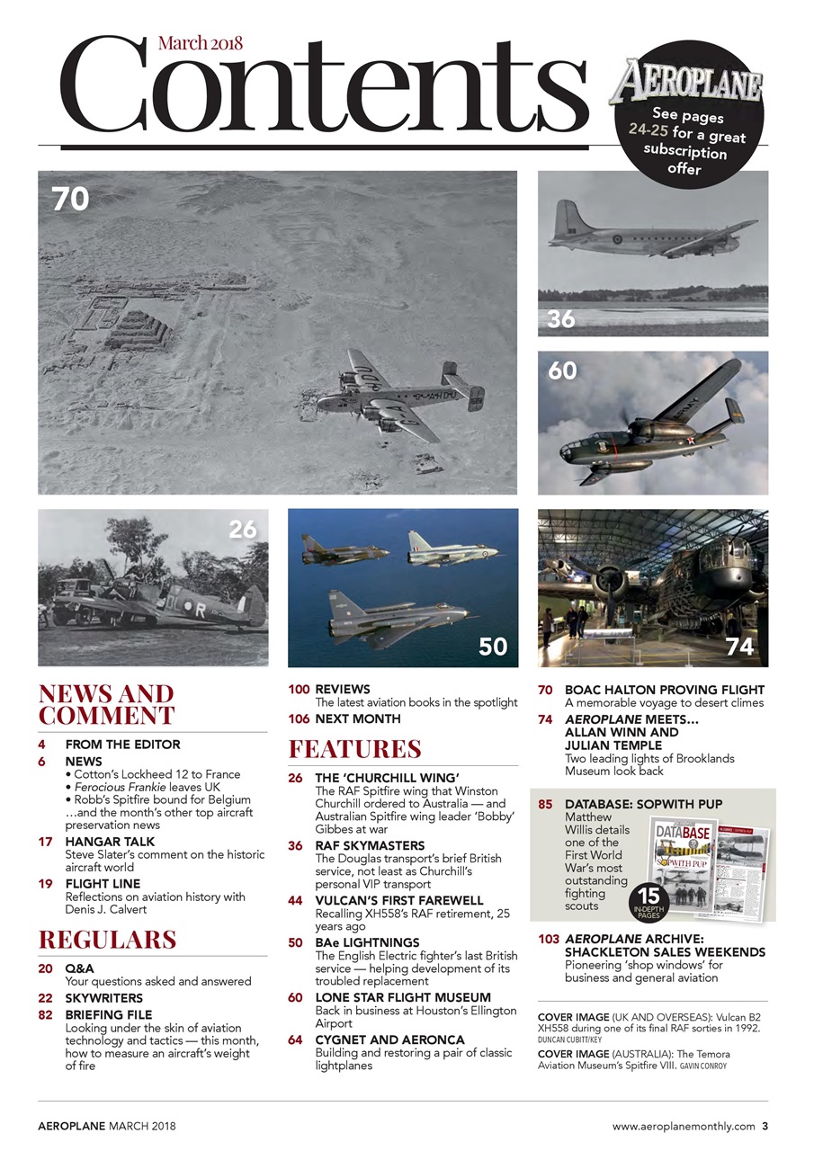 Aeroplane Preview Pages