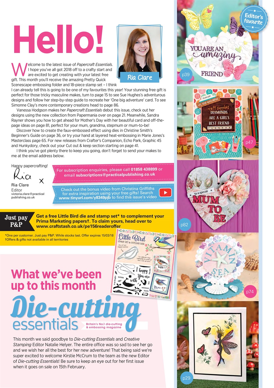 Papercraft Essentials Preview Pages