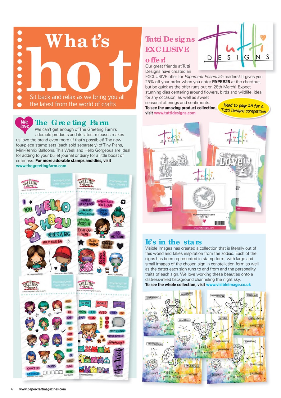 Papercraft Essentials Preview Pages