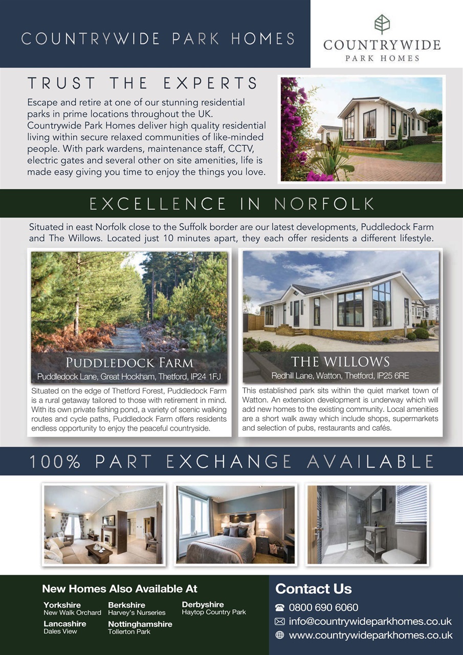 Park Home & Holiday Living Preview Pages