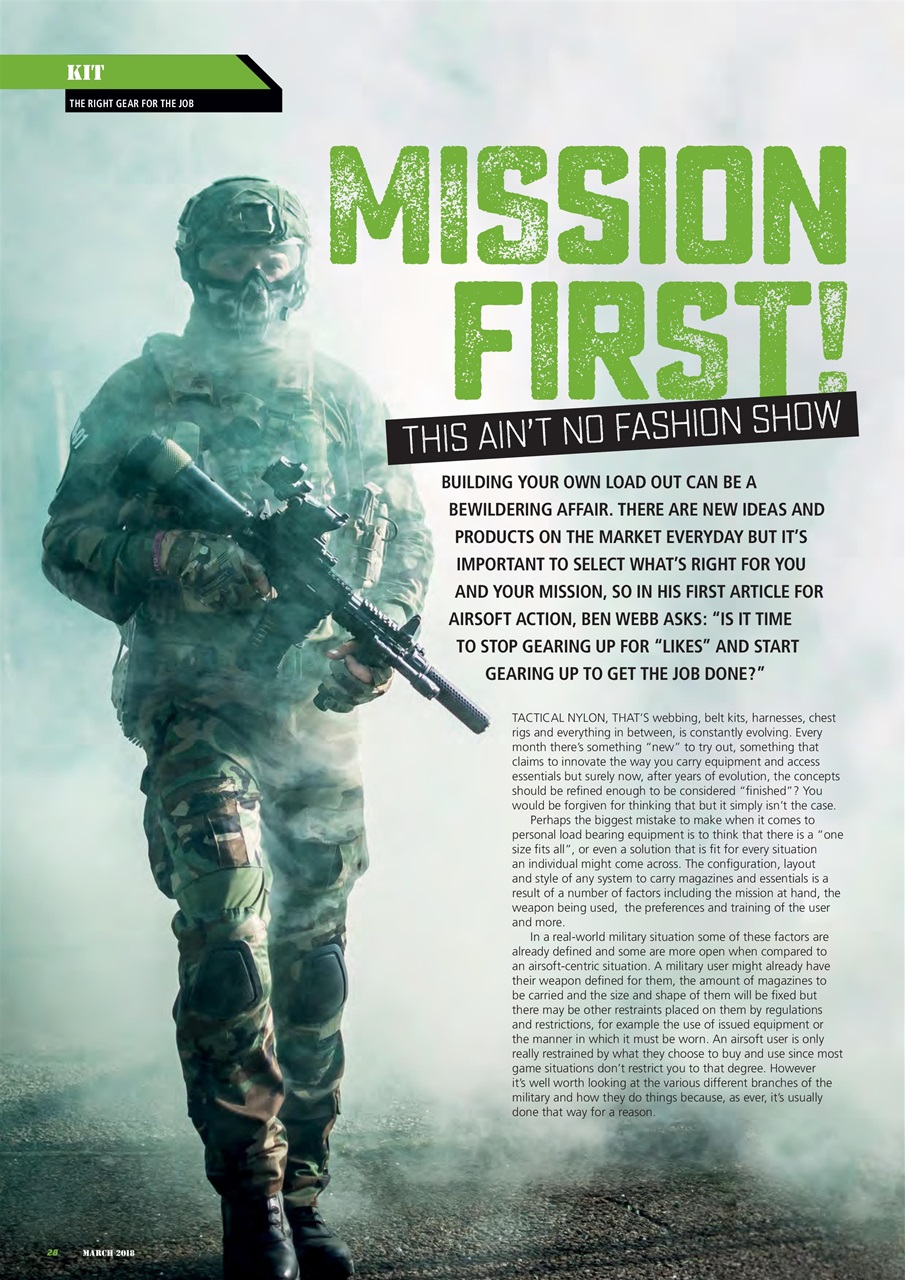 Airsoft Action Preview Pages