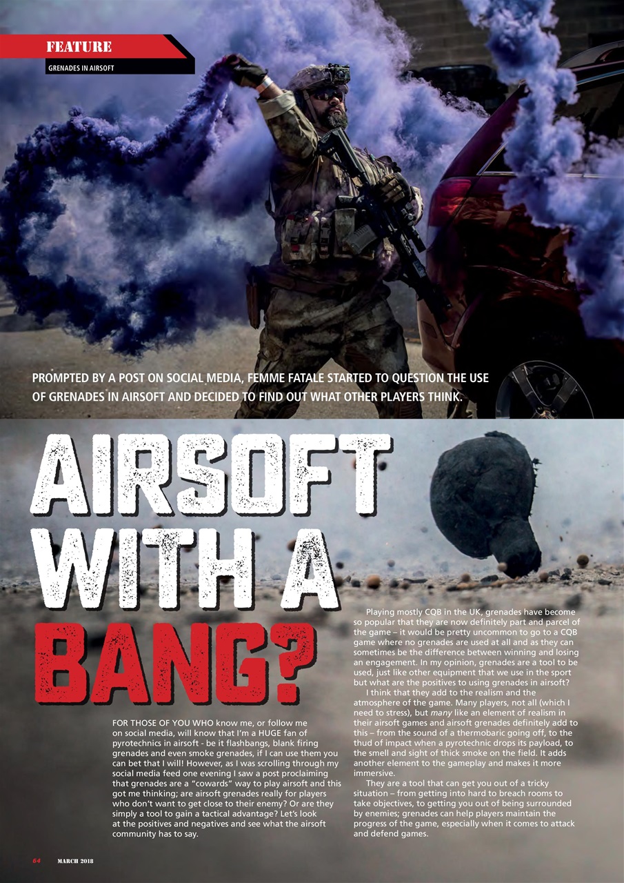Airsoft Action Preview Pages