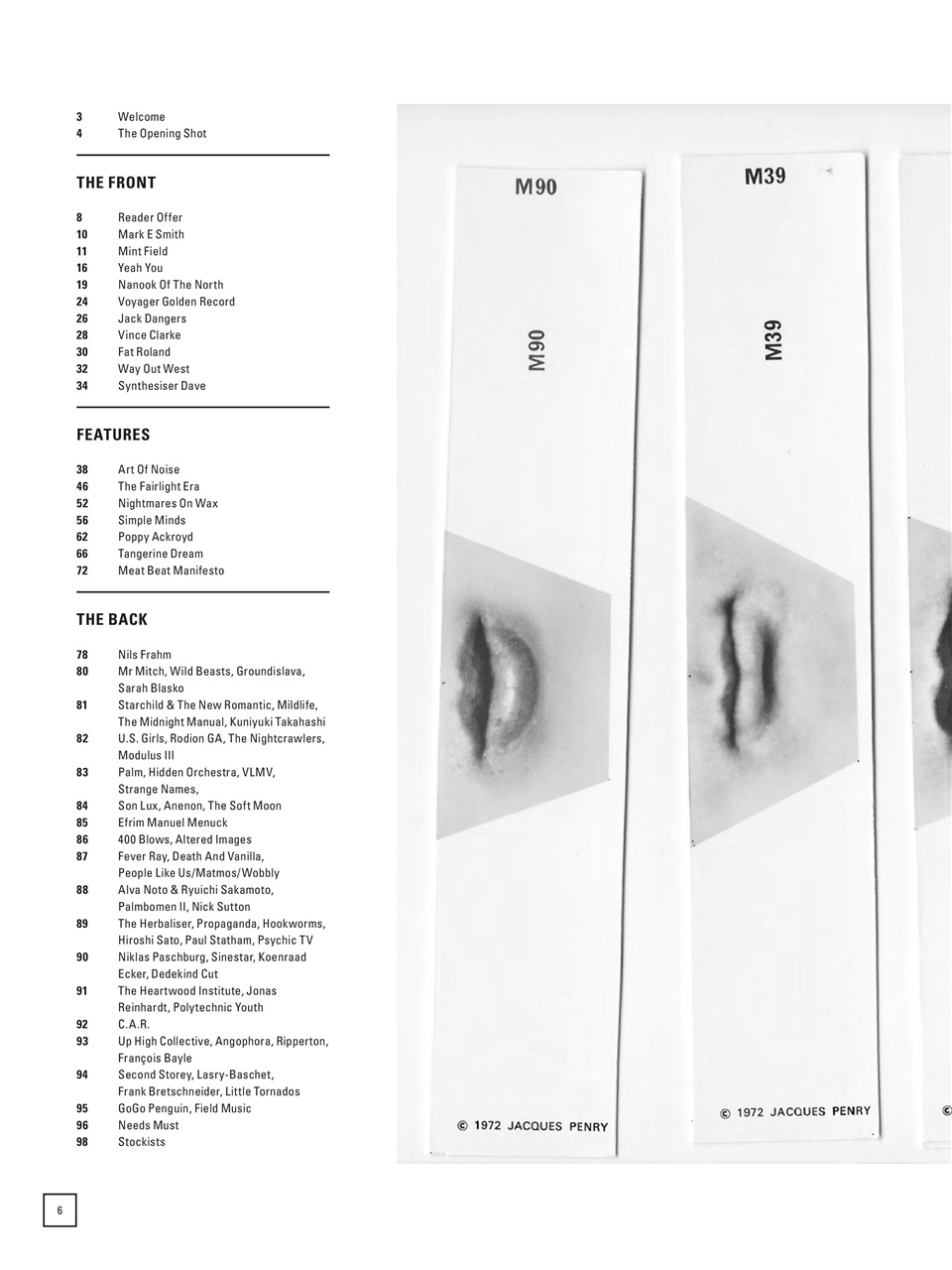 Electronic Sound Preview Pages