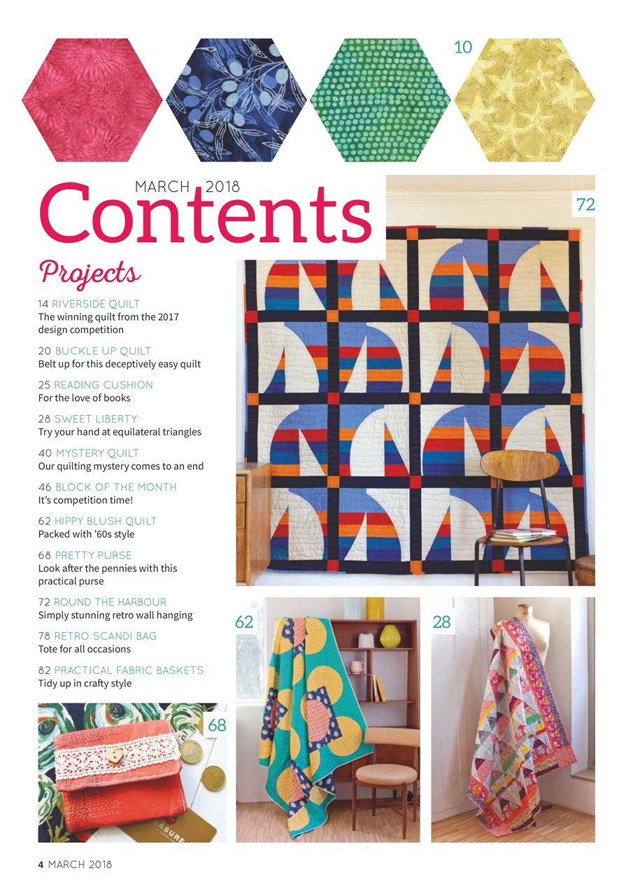Popular Patchwork Magazine Preview Pages
