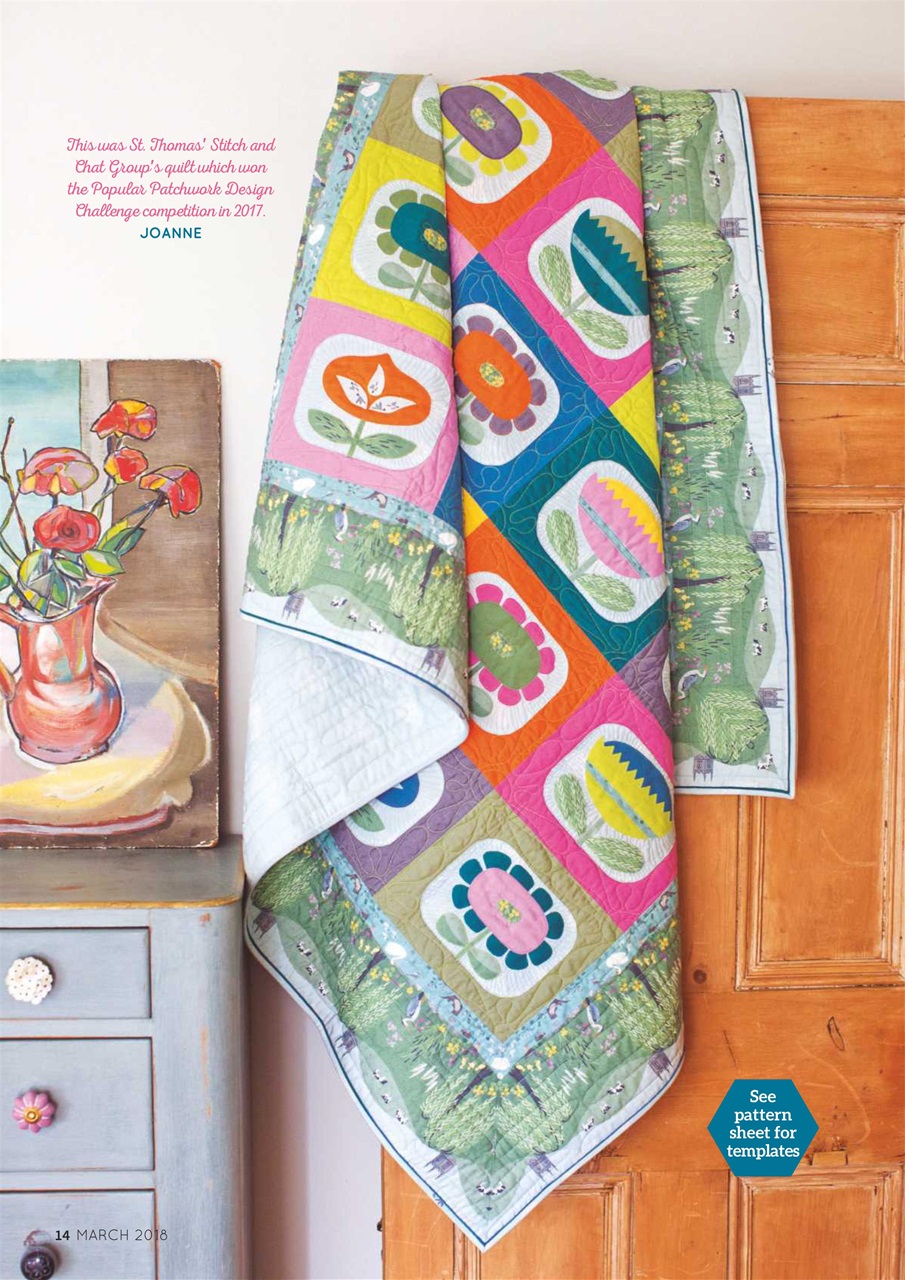 Popular Patchwork Magazine Preview Pages