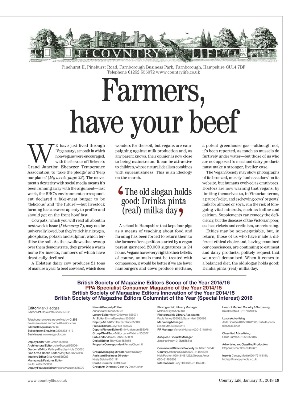 Country Life Preview Pages