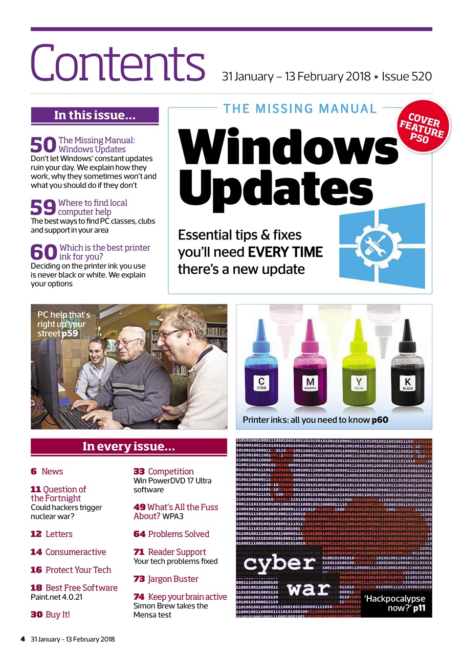 Computer Active Preview Pages