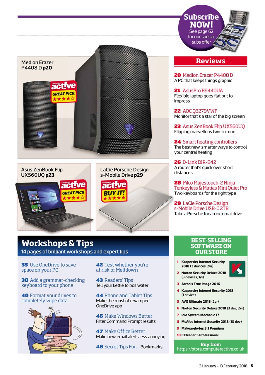 Computer Active Preview Pages