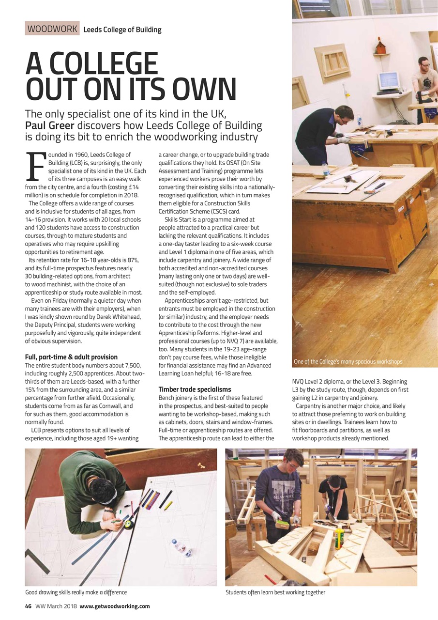 The Woodworker Magazine Preview Pages