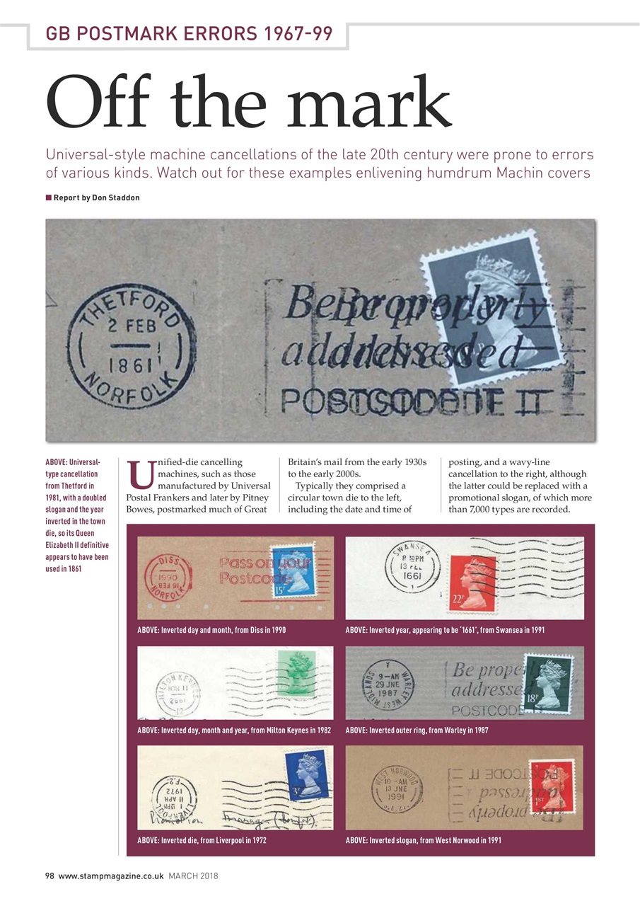 Stamp Magazine Preview Pages