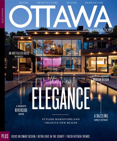 Ottawa Magazine issue Interiors 2018