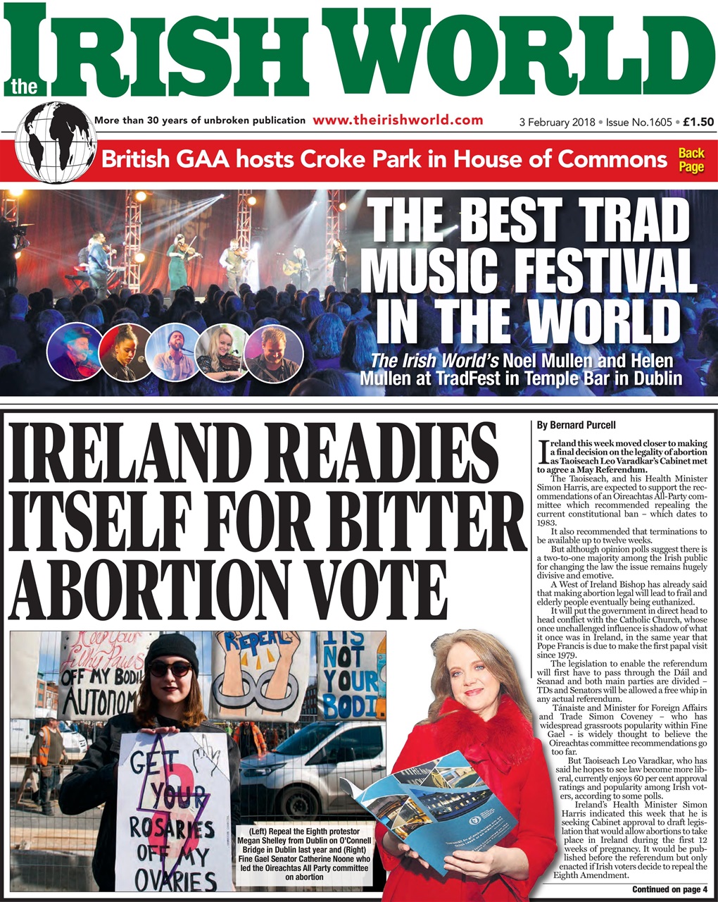 Irish World Preview Pages