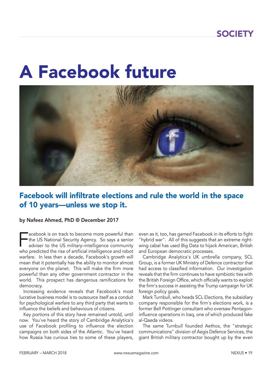 Nexus Magazine Preview Pages