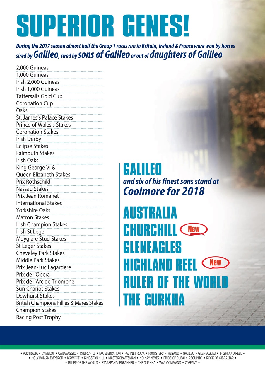 The Owner Breeder Preview Pages